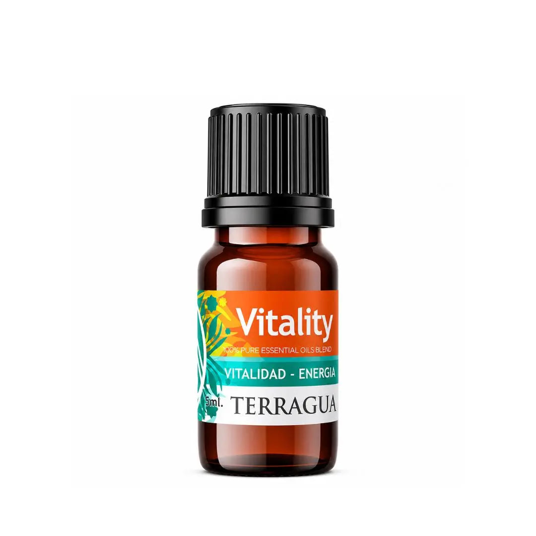 Vitality Terragua blend de aceites esenciales para energía y enfoque natural
