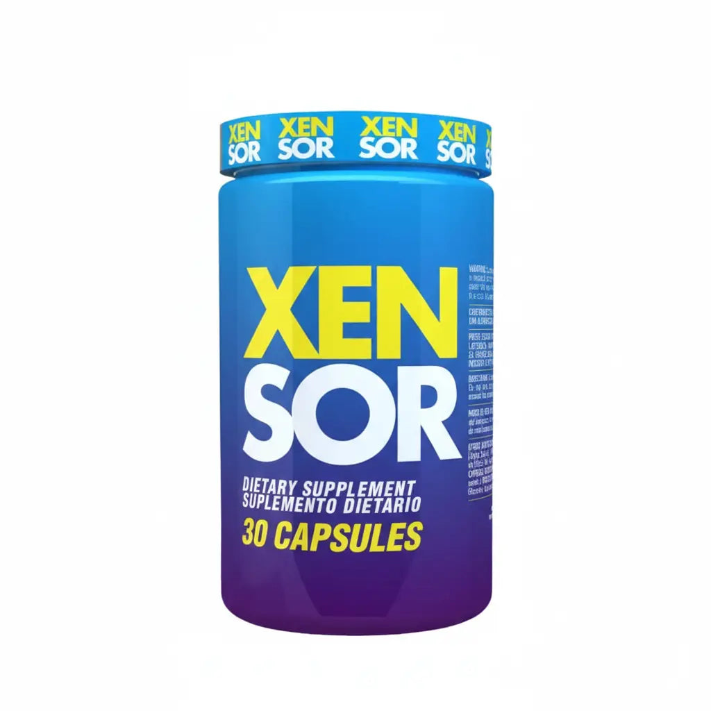 Frasco de Xensor 30 Cápsulas Nutrivita, suplemento dietario con extractos naturales para complementar la alimentación, distribuido por Alternativ